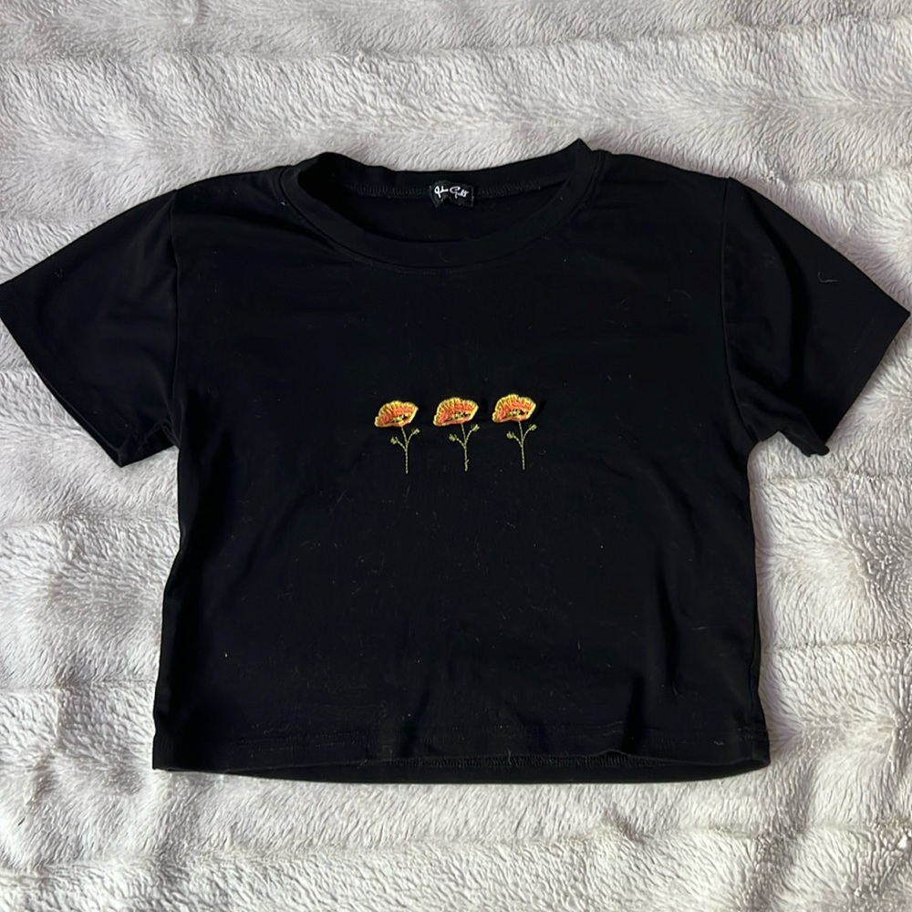 brandy melville baby tee shirt